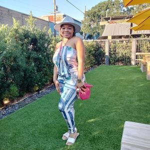 Fashion Nova Cash Flow Two Piece Pant Set